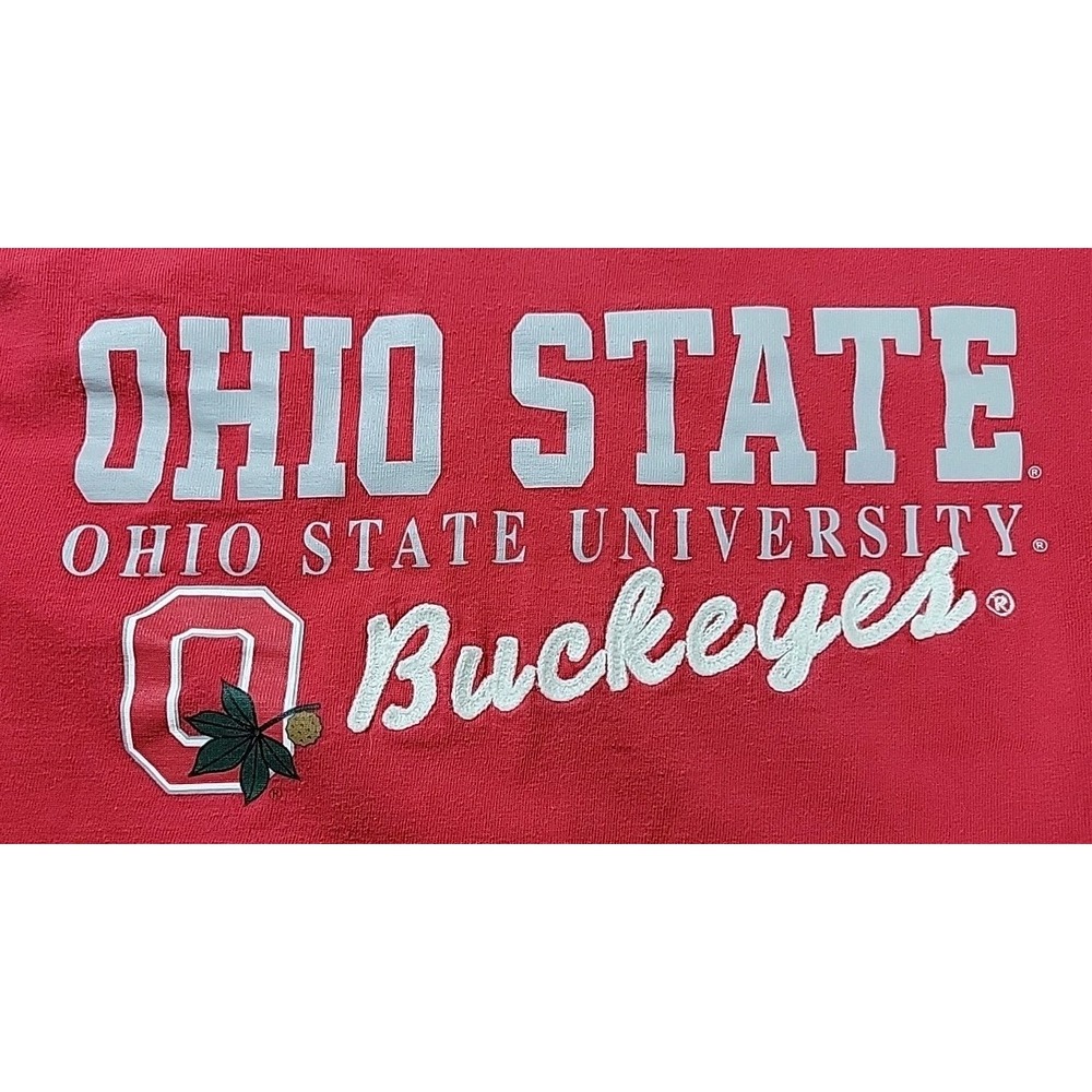 Ohio State Buckeyes Youth Boys X-Large (20) RED T SHIRT COLOSSEUM ATHLETICS